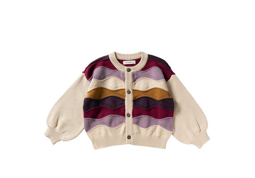 Your Wishes Your Wishes Patchwork Knit | Cardigan Multicolor