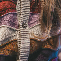 Your Wishes Patchwork Knit | Cardigan Multicolor