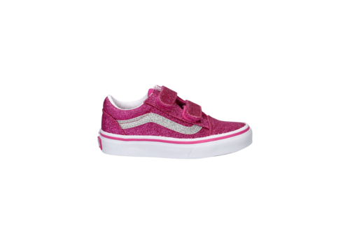 Vans Vans Old Skool V GLITTER Raspberry Rose