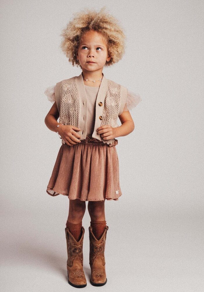 Baje Studio Birre Skirt short Rose amber