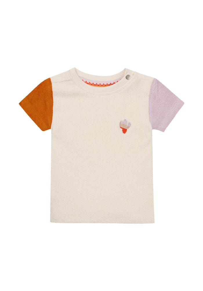 Noppies Boys Tee Orvar short sleeve Whisper White