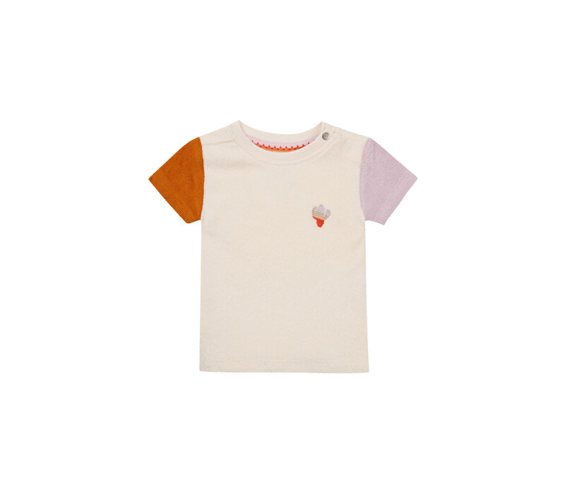 Noppies Boys Tee Orvar short sleeve Whisper White