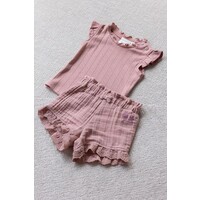 Feetje Short - Starfish Wishes Mauve