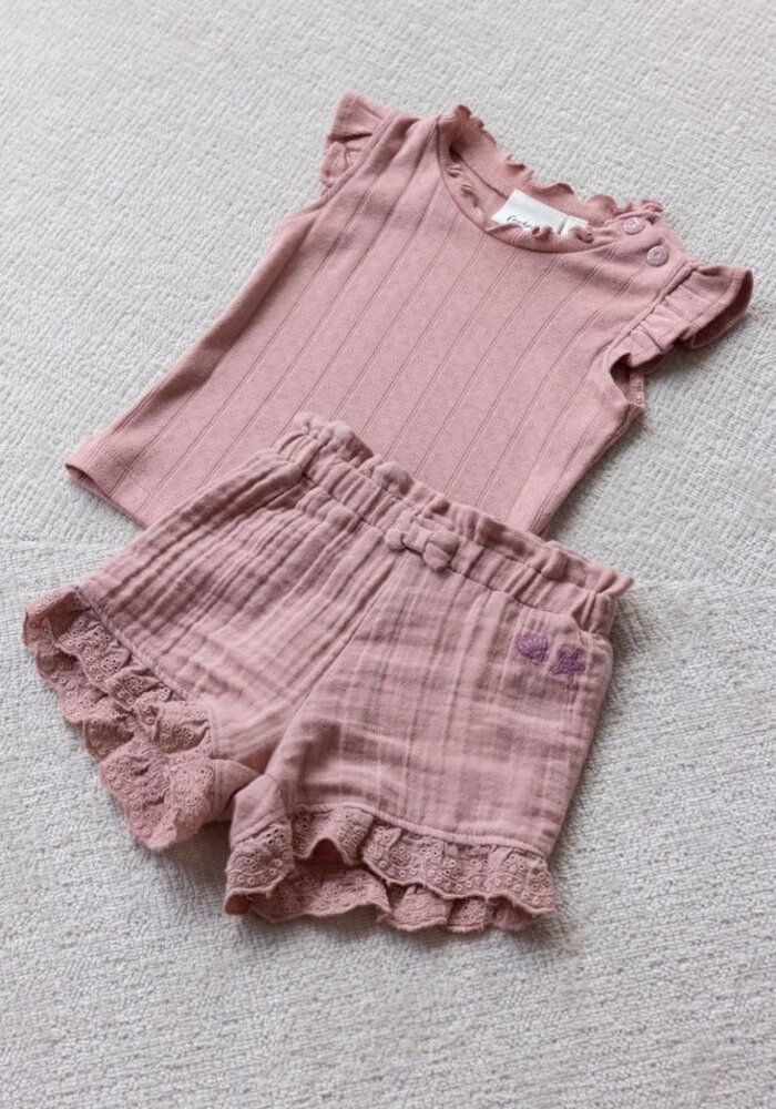 Feetje Short - Starfish Wishes Mauve