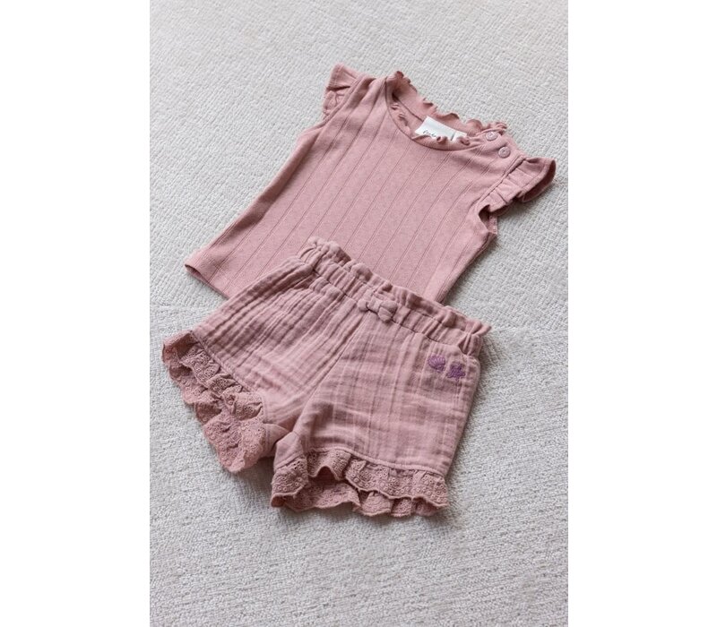 Feetje Short - Starfish Wishes Mauve