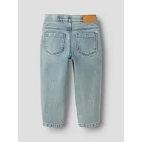 Lil' Atelier NMFDARLEE DOA LOOSE JEANS 4499-SE LIL Medium Blue Denim FLOWER EMB