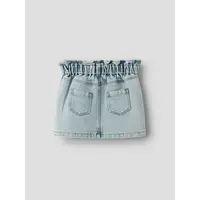Lil' Atelier NMFDARLEE DOA DNM SKIRT 4499-SE LIL Medium Blue Denim FLOWER EMB