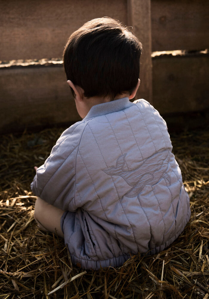Lil' Atelier NMMLIO BOMBER JACKET LIL Tradewinds WHALE