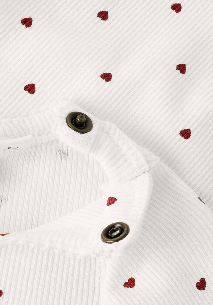 Lil' Atelier NBFGAGO LS SLIM BODY LIL NOOS Coconut Milk HEART