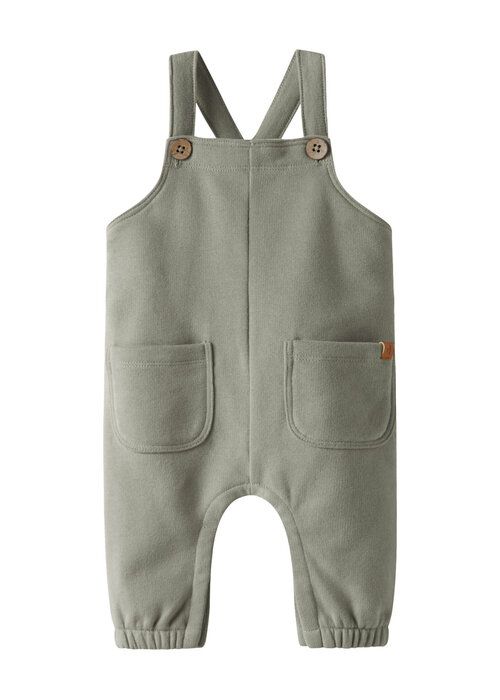 Lil' Atelier Lil' Atelier NBMILONDON LOOSE SWEAT OVERALL BRU LIL Seagrass