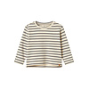 Name it NMMLIMIA LS LOOSE TOP LIL NOOS Turtledove POPPY SEED