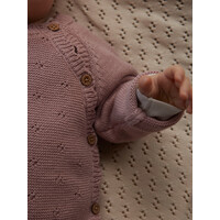 Lil' Atelier NBFLAGUNA LS WRAP KNIT LIL NOOS Misty Rose