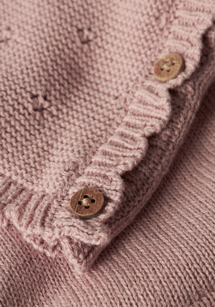 Lil' Atelier NBFLAGUNA LS WRAP KNIT LIL NOOS Misty Rose