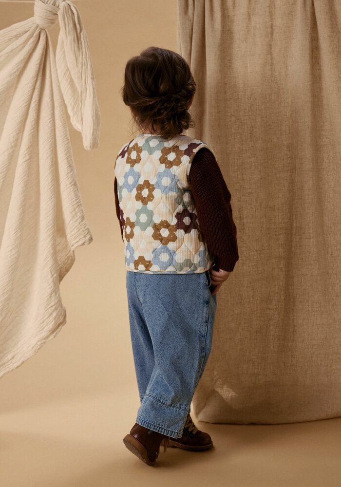 Lil' Atelier NMFTAYA WIDE JEANS 1166-FD LIL Medium Blue Denim