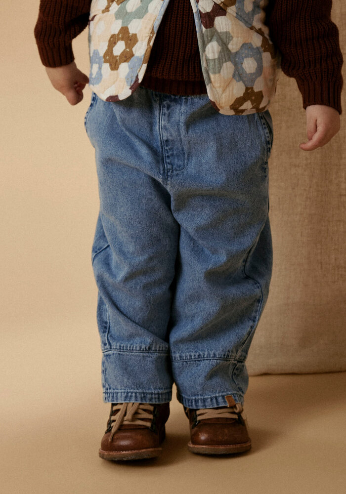 Lil' Atelier NMFTAYA WIDE JEANS 1166-FD LIL Medium Blue Denim