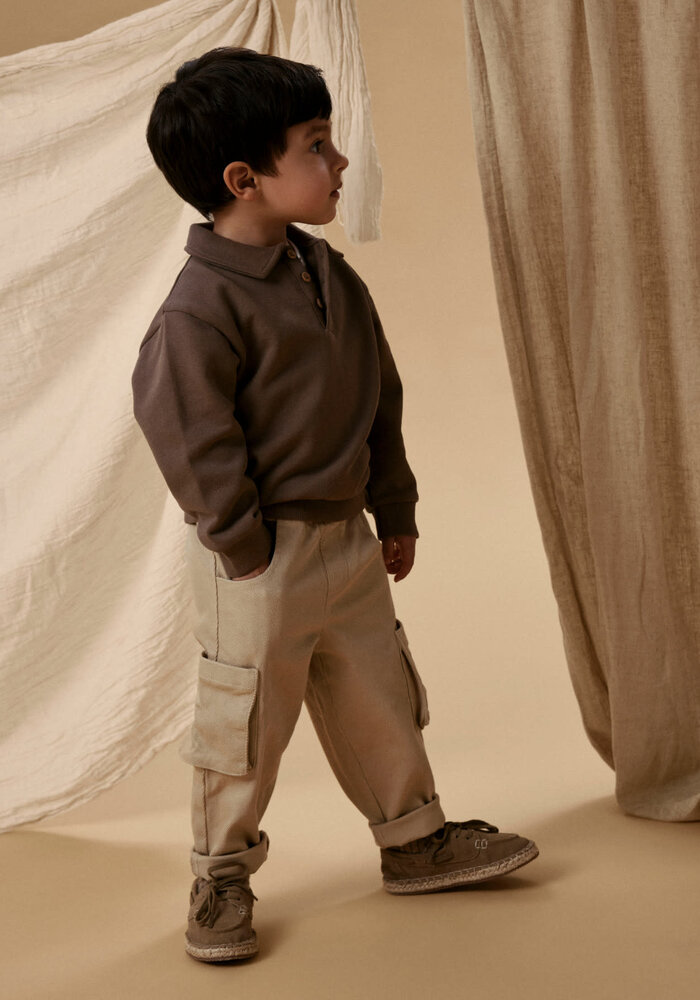 Lil' Atelier NMMTARU LOOSE TWILL PANT 1177-DJ LIL Irish Cream