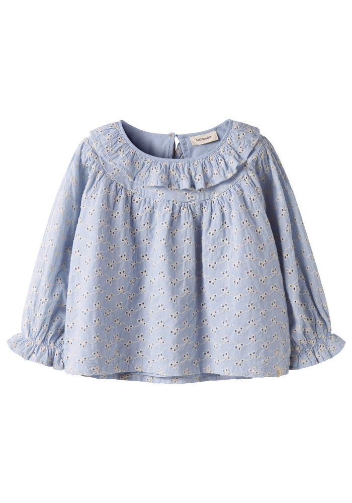 Lil' Atelier NMFTESSIE LS LOOSE SHIRT LIL Zen Blue
