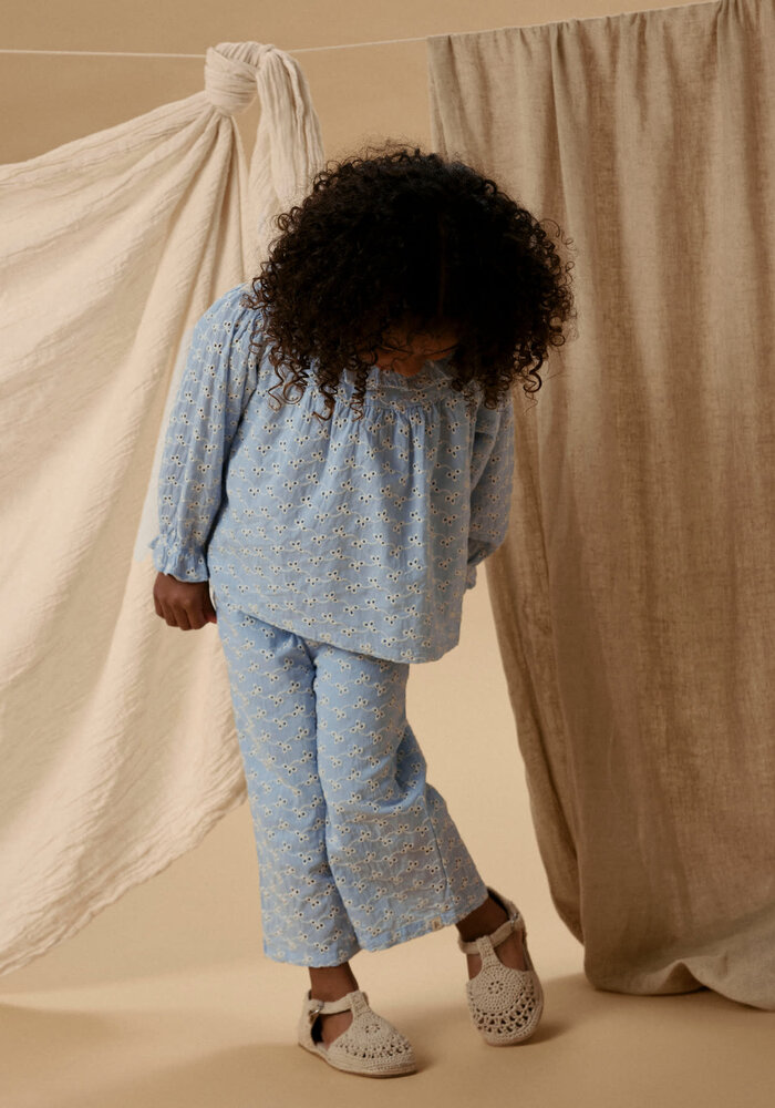 Lil' Atelier NMFTESSIE LS LOOSE SHIRT LIL Zen Blue