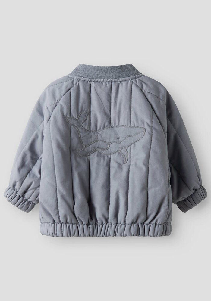 Lil' Atelier NBMLIO BOMBER JACKET LIL Tradewinds WHALE