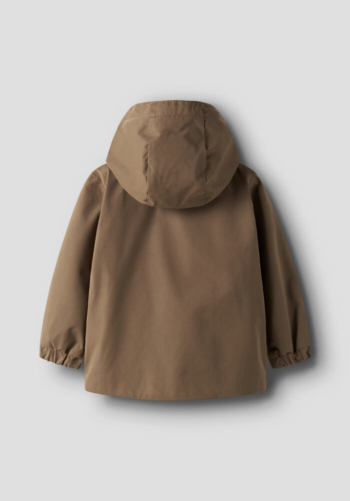 Lil' Atelier NMMGOLO NEO LOOSE JACKET FO LIL Shitake