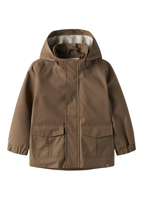 Lil' Atelier Lil' Atelier NMMGOLO NEO LOOSE JACKET FO LIL Shitake