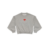 Salty Stitch Salty Sweater Heart - Grey