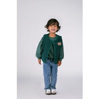 The New Chapter Rox teddy gilet Jasper Green