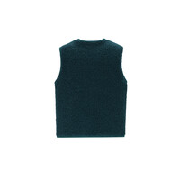 The New Chapter Rox teddy gilet Jasper Green