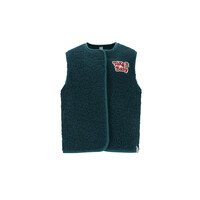 The New Chapter Rox teddy gilet Jasper Green
