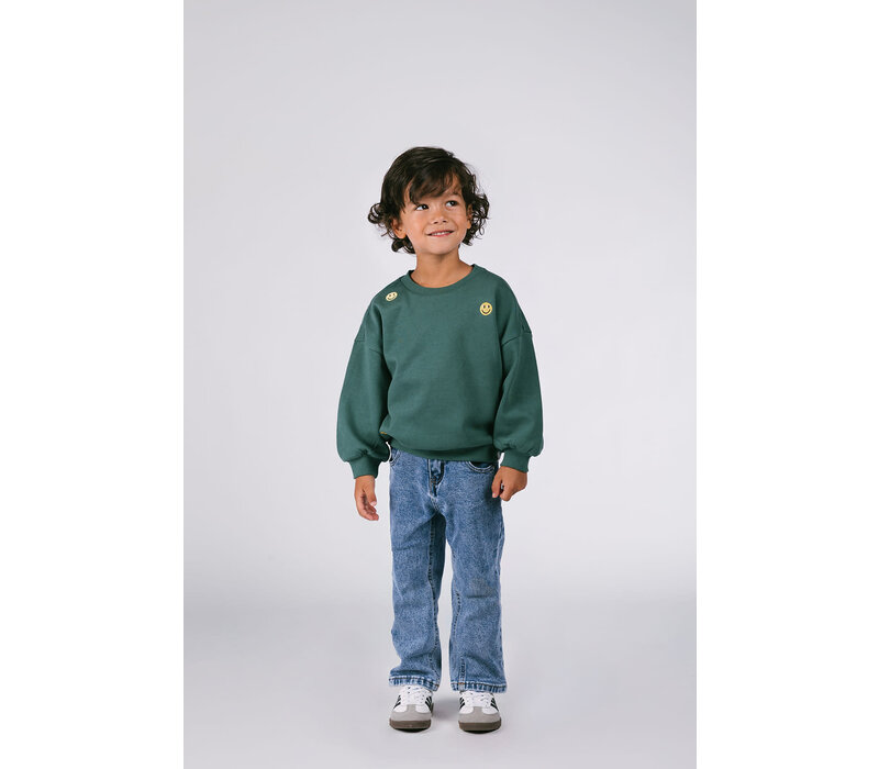 The New Chapter Bille sweater Jasper Green