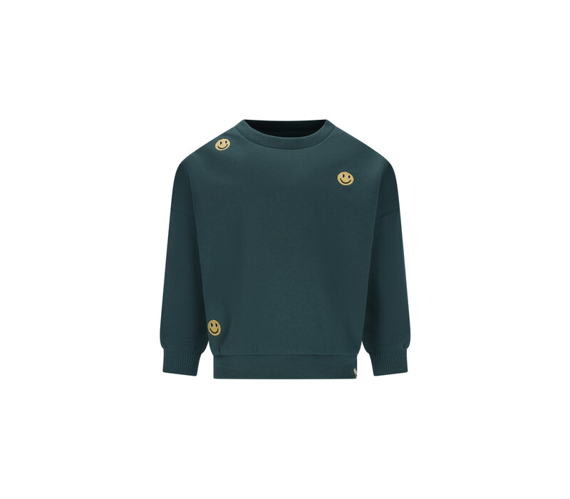 The New Chapter Bille sweater Jasper Green