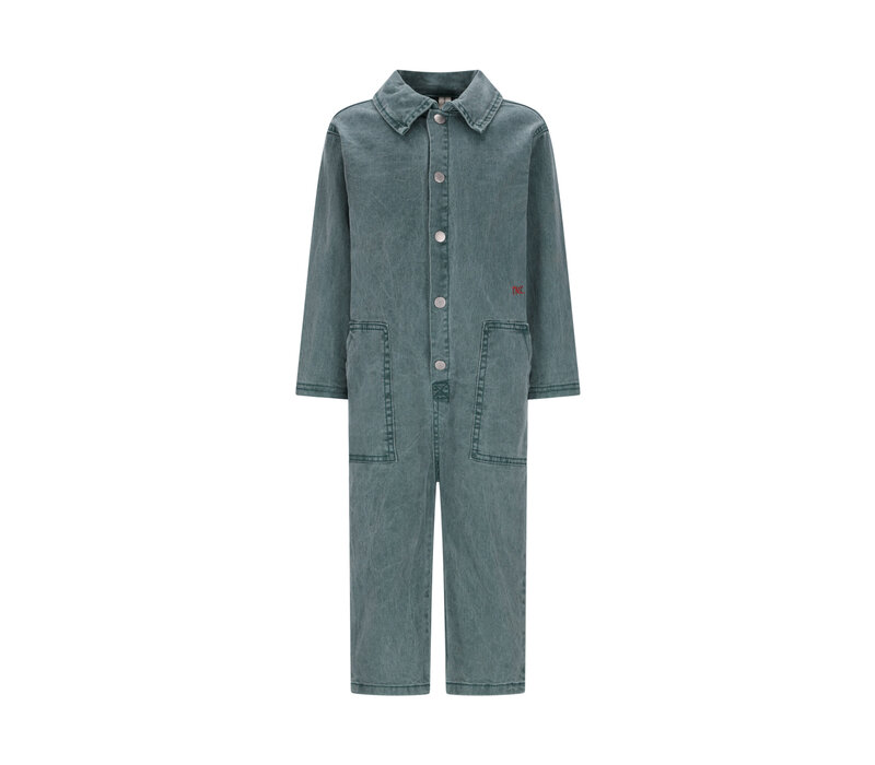 The New Chapter Noï boilersuit Jasper Green