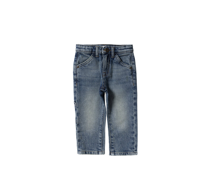 Your Wishes Denim | Worker Jeans Tinted Mid Blue