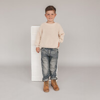 Your Wishes Denim | Worker Jeans Tinted Mid Blue