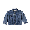 Your Wishes Your Wishes Ethnic Flower | Denim Jacket Medium Blue