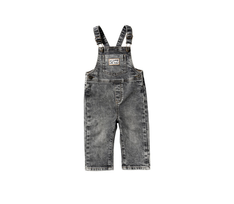 Your Wishes Denim | Dungarees Acid Grey