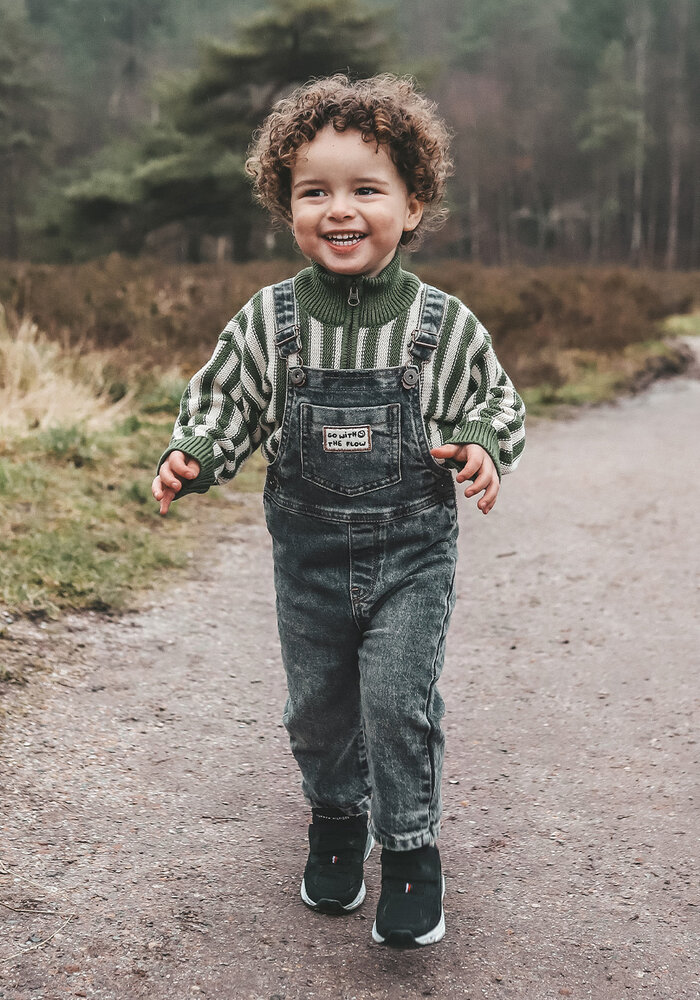 Your Wishes Denim | Dungarees Acid Grey