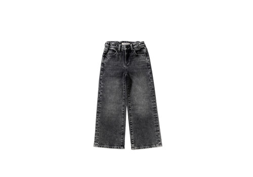 Your Wishes Your Wishes Stretch Denim | Wide Leg Glitter Jeans Acid Grey Your Wishes Your Wishes Stretch Denim | Wide Leg Glitter Jeans Acid Grey
