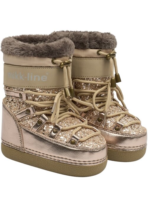 Mikk-Line Mikk-Line Snow Boot Glitter Champagne Glitter