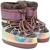 Mikk-Line Mikk-Line Snow Boot Glitter Rose Brown