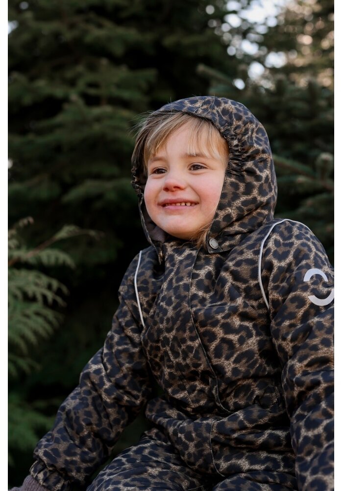 Mikk-Line Winter Jacket waist AOP Leo