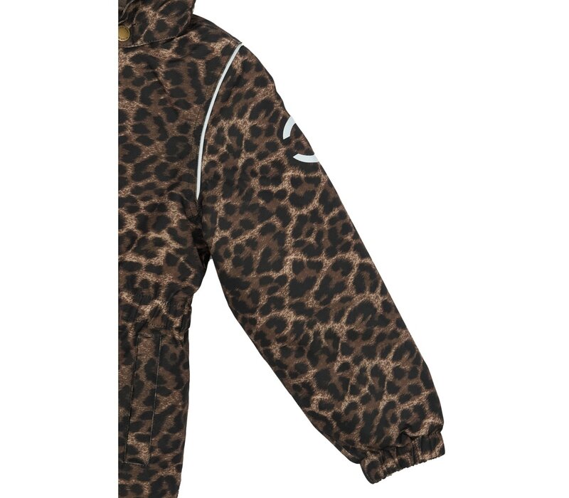 Mikk-Line Winter Jacket waist AOP Leo