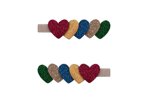 Mimi & Lula Mimi & Lula JAZZY LAYERED HEART CLIPS
