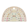 Mimi & Lula Mimi & Lula PINK GEM & PEARL STICK ON EARRINGS