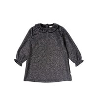 Your Wishes Glitter | Collar Dress Black