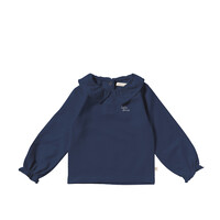 Your Wishes Let's Dance | Collar Longsleeve Insignia Blue