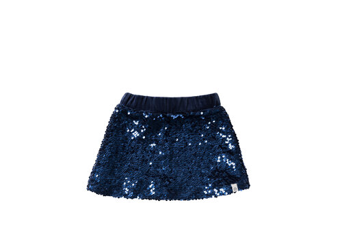 Your Wishes Your Wishes Sequin | Velvet Skirt Insignia Blue Your Wishes Your Wishes Sequin | Velvet Skirt Insignia Blue