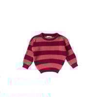 Your Wishes Stripe Knit | Chunky Sweater Desert Rose