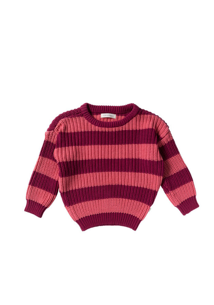 Your Wishes Stripe Knit | Chunky Sweater Desert Rose