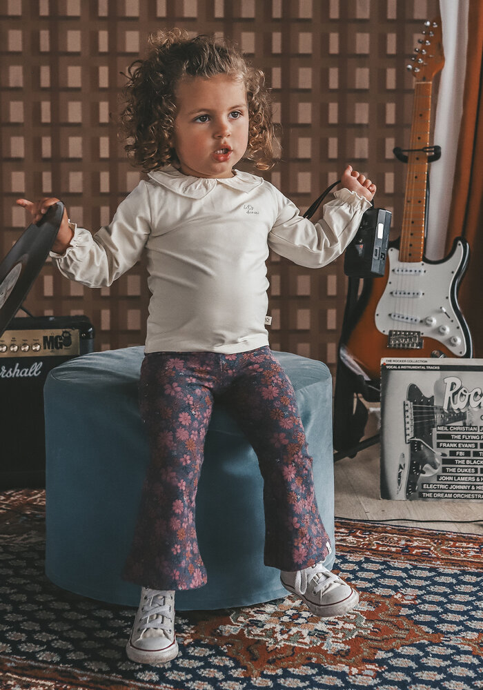 Your Wishes Glam Flower | Flared Legging Multicolor